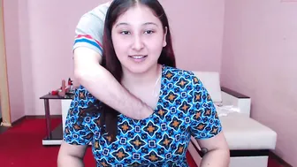 alexandra_misha busty bitch caresses nipples