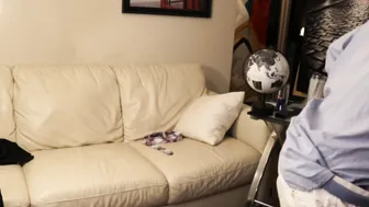 justin_maryah jerking on the bed