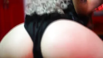 zirael_rem crazy harlot riding dildo