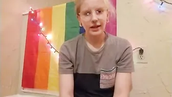 river shy babe shows shaved cunt