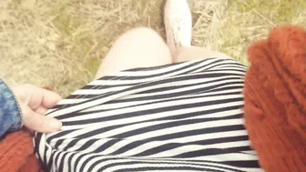 river cute babe masturbating with sex toy