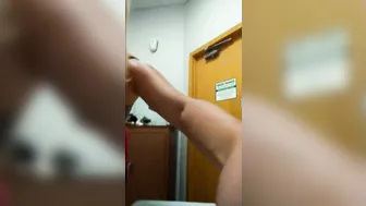 steph skinny bitch jerking pussy with phallus