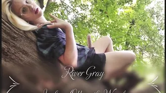 river showing off her young body