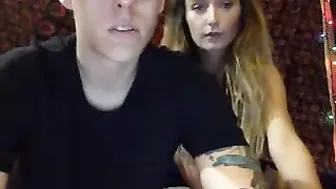 rav3coupl420 Bitch with huge tits fucks with dildo