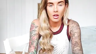 teamtatt Luxurious female caresses pussy