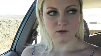 courtney crazy girl caresses shaved pussy