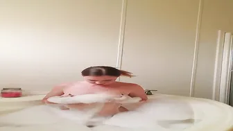 rebel rhyder slut in stockings erotically takes off her panties