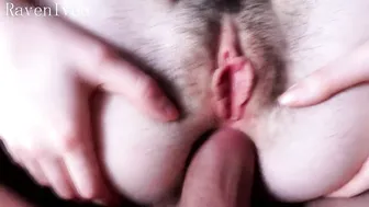 raven ivee excellent skin in glasses sucks dildo