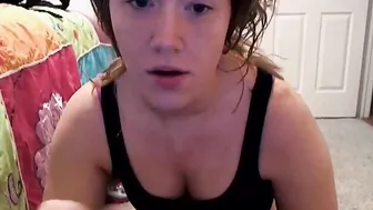 ryanxoxo doll in stockings pulls pussy with fingers