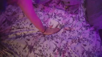 pleasantame plump brunette masturbating pussy with her hand