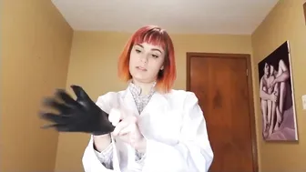 nina crowne whore babe jerks off through panties