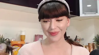 sophietherapy dark haired prostitute caresses big tits