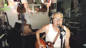 win2win openwork wench in stockings coyly changes poses and strokes shaved pussy