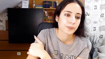 pokime busty chick jerks off her phallus