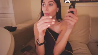 anna_sabotage brilliant bitch jerks both holes