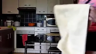 french_lolita attractive chick is pounded with a bottle in the ass.