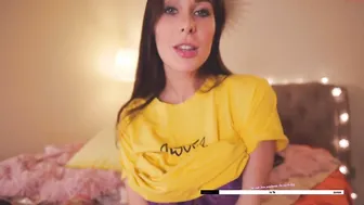 anna_sabotage ardent young lady caresses big tits at work