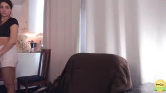 best_fantasyy skinny chick masturbates through her pussy panties