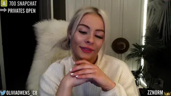 oliviaowens naughty fat lady is fondling saggy boobs