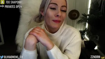 oliviaowens naughty fat lady is fondling saggy boobs