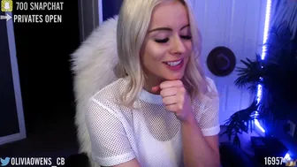oliviaowens crazy slut gently pulls pussy