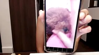 yeu_asian crazy girl jerks off the anus in old age