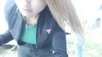 lettali gorgeous female licks dildo