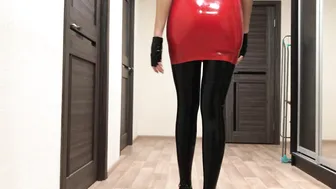 onlyfans elvyshine @elvyshinelatex Sweet girl