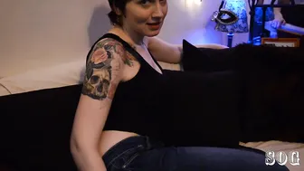 bettie bondage tasty slut fucks herself with dildos