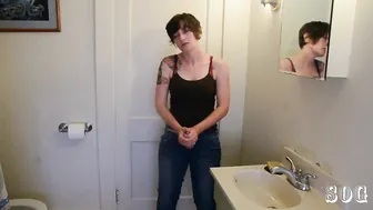 bettie bondage cutie kneads big tits
