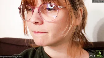 _meg beauty is resting with pussy