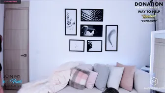 _hannamiller cute blonde is saturated with revelations with dildo