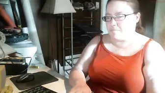 shygirl1976  young trash masturbates shaved pussy