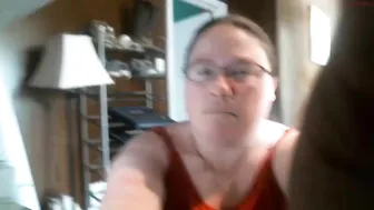 shygirl1976  young trash masturbates shaved pussy