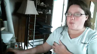 shygirl1976  thick slut caresses  tits