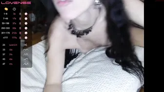 freak7  hot lady caresses big tits