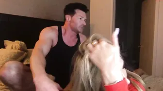 goddessjennafoxx  bitch in uniform touches nipples