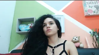 evelyn_dias  small nipple masturbating pussy sex toy