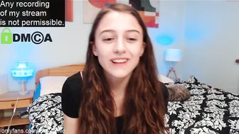 _my_  charming babe caresses tits