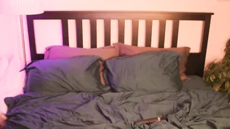 passionately jerking off her wet cunt
