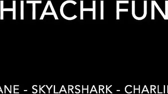 skylarshark  black-haired beauty fucks juicy crevices