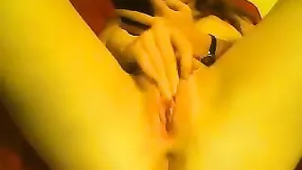 reddreadkitten  busty confused girl gets naked and jerks off