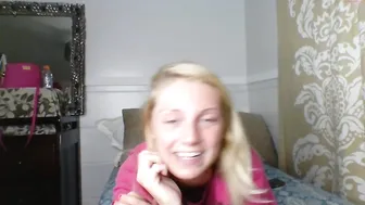 stonedbarbiexxx  green haired sweater cuddles