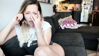 texasthicc  crazy chick caresses natural tits