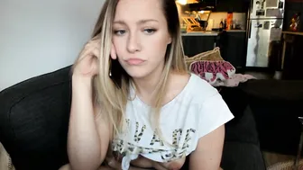 texasthicc  crazy chick caresses natural tits