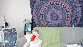 stonedbarbiexxx  greedily fucks herself with a toy