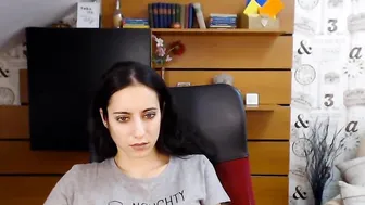 pokime  beautiful female strips and jerks off