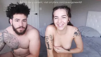 raven_grey  hot slut caresses big tits