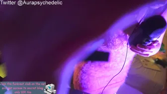 psychedelicariaa  sexy chick caresses pussy and nipples