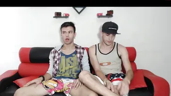 lust_and_fun  busty young lady caresses shaved cunt